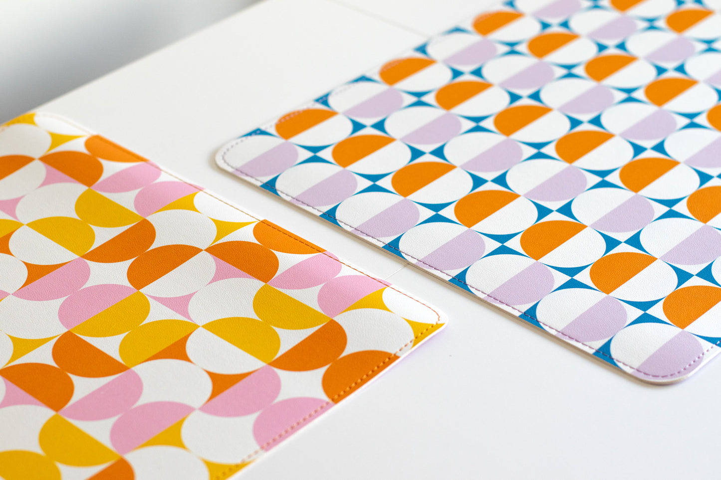 Abstract Geometry Desk Pad